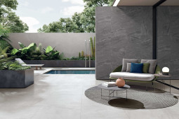 STONE LOOK TILES, FEATURE TILE, WALL AND FLOOR TILE, POOL DESIGN